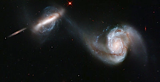 Galactic Dancing Arp 87